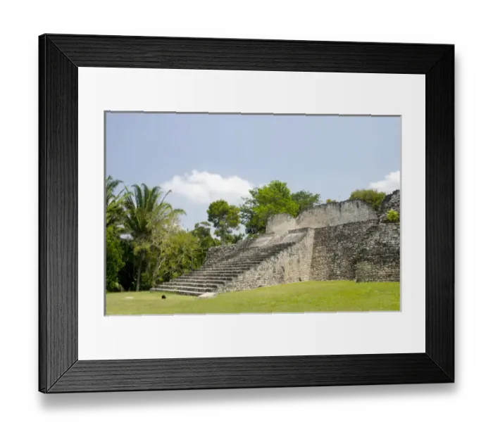 Framed Print : Mexico, Quintana Roo, Yucatan Peninsula near Costa Maya. Kohunlich Mayan Ruins Framed Print : Mexico, Quintana Roo, Yucatan Peninsula near Costa Maya. Kohunlich Mayan Ruins