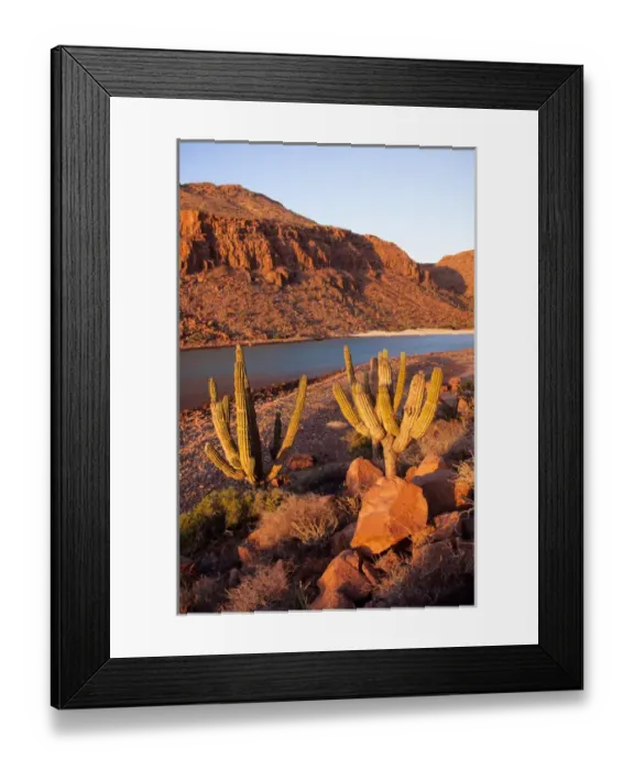 Framed Print : Isla Espirito Santos, Baja California, Mexico Framed Print : Isla Espirito Santos, Baja California, Mexico