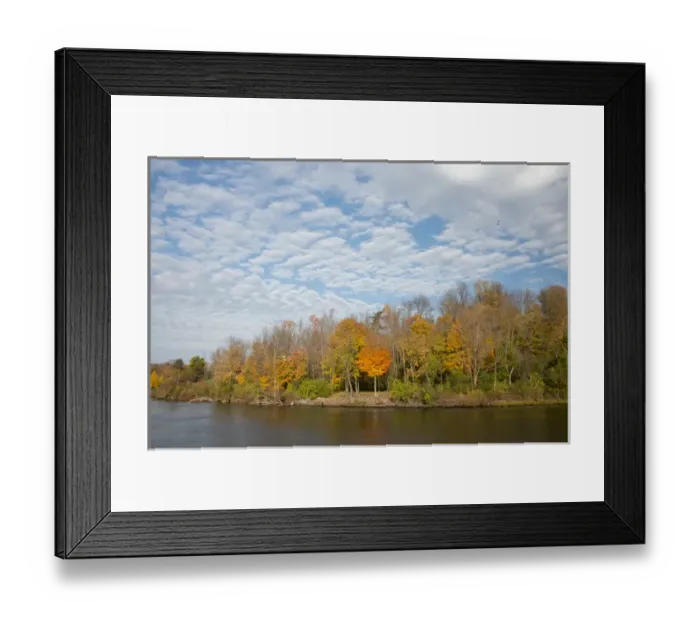 Framed Print : New York, Oswego Canal. Fall views along the Oswego Canal between lock 6 and lock 5 Framed Print : New York, Oswego Canal. Fall views along the Oswego Canal between lock 6 and lock 5