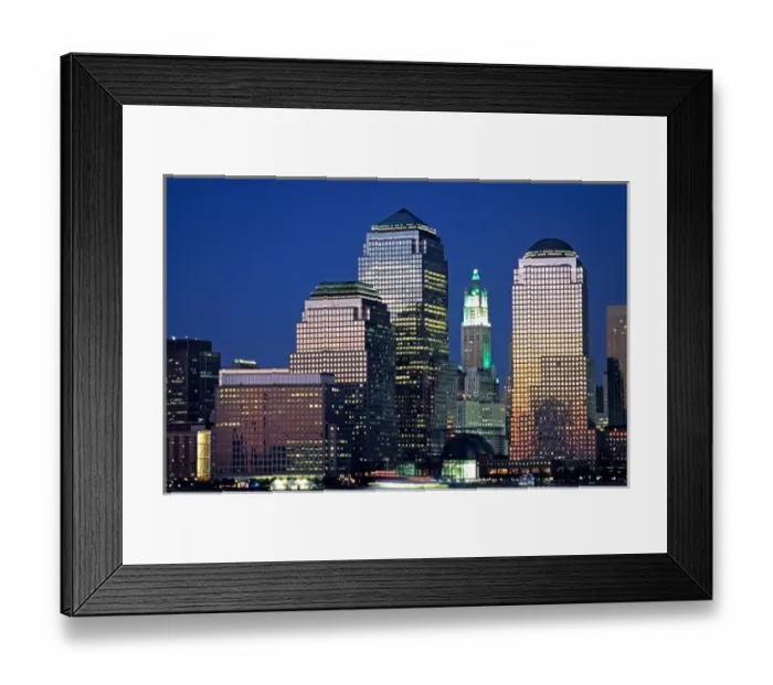 Framed Print : Lower Manhattan; Hudson River New york, NY; USA Framed Print : Lower Manhattan; Hudson River New york, NY; USA