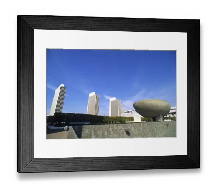 Framed Print : 07. Empire State Plaza, capital of New York State, Albany, New York Framed Print : 07. Empire State Plaza, capital of New York State, Albany, New York
