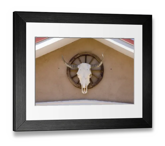 Framed Print : NM, New Mexico, Albuquerque, Historic Old Town, decorative scene in Plaza Don Luis