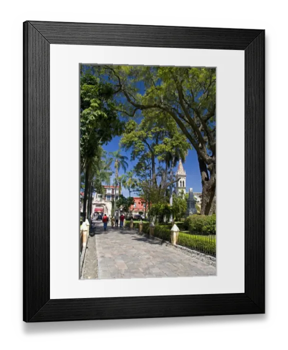 Framed Print : Cathedral grounds at Cuernavaca in the State of Morelos, Mexico Framed Print : Cathedral grounds at Cuernavaca in the State of Morelos, Mexico