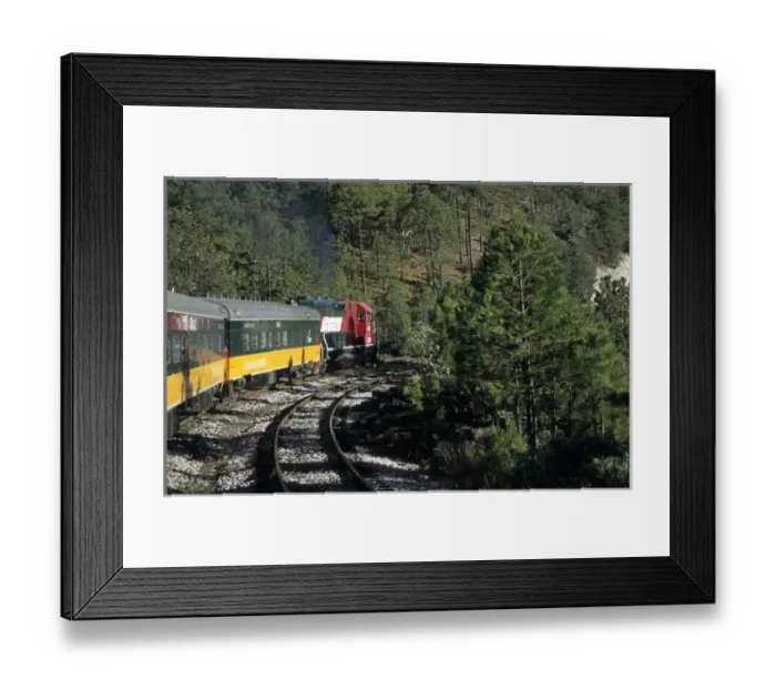 Framed Print : Mexico, Chihuahua-Pacific Railway
