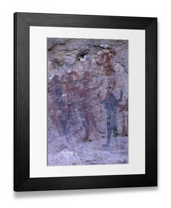 Framed Print : N. A. Mexico, Baja, Guadelupe Mountains. Pictographs Framed Print : N. A. Mexico, Baja, Guadelupe Mountains. Pictographs