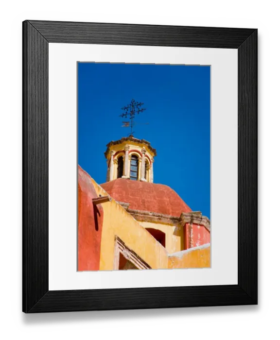 Framed Print : North America, Mexico, Guanajuato. Dome of the Church of San Roque Framed Print : North America, Mexico, Guanajuato. Dome of the Church of San Roque