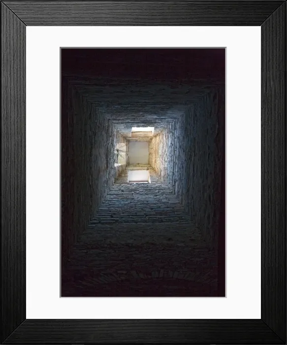 Framed Print : North America, Mexico, Guanajuato State. The vent of the La Valenciana mine