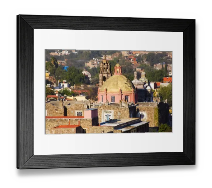 Framed Print : North America, Mexico, Guanajuato state, San Miguel de Allende. Templo de las Monjas Framed Print : North America, Mexico, Guanajuato state, San Miguel de Allende. Templo de las Monjas