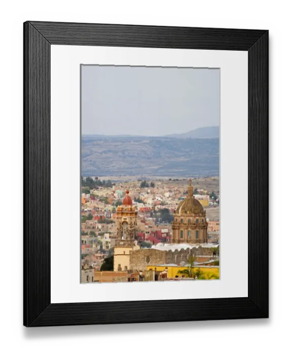 Framed Print : North America, Mexico, Guanajuato state, San Miguel de Allende. Templo Las Monjas
