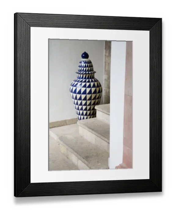 Framed Print : North America, Mexico, Guanajuato state, San Miguel de Allende. A Mexican ceramic