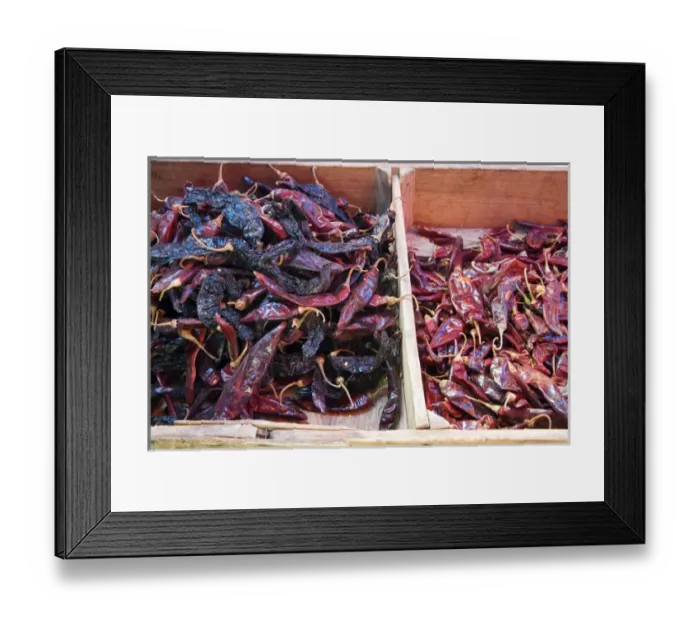 Framed Print : North America, Mexico, Guanajuato state, San Miguel de Allende. A display of chilies Framed Print : North America, Mexico, Guanajuato state, San Miguel de Allende. A display of chilies