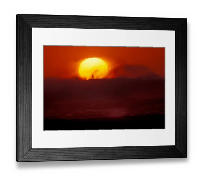 Framed Print : NA, USA, Oregon, Cannon Beach Waves and sun Framed Print : NA, USA, Oregon, Cannon Beach Waves and sun