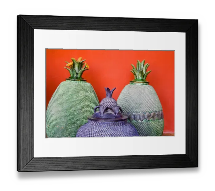 Framed Print : North America, Mexico, Guanajuato state, San Miguel. Casa de la Cuesta, a six bedroom bed