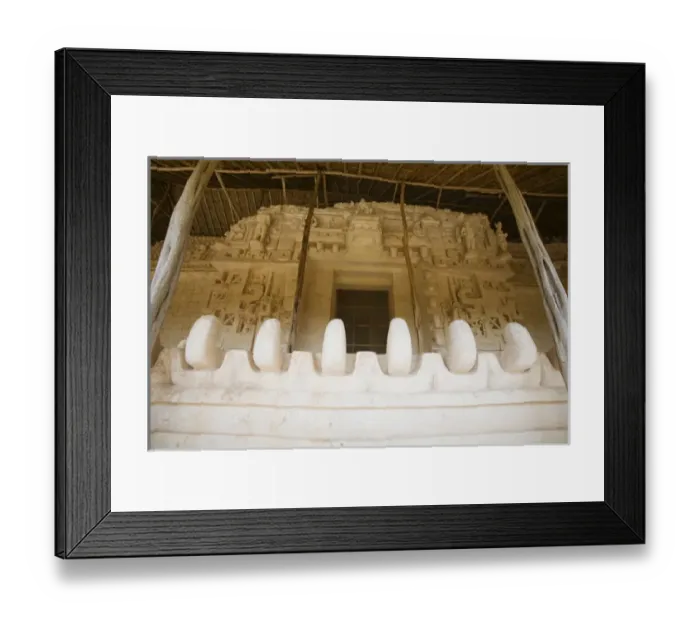 Framed Print : North America, Mexico, Yucatan. This is the Jaguar Alter at Ek Balam. Ek Framed Print : North America, Mexico, Yucatan. This is the Jaguar Alter at Ek Balam. Ek