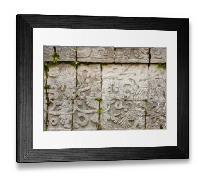 Framed Print : North America, Mexico, Yucatan. Chichen Itza is a large pre-Columbian archaeological Framed Print : North America, Mexico, Yucatan. Chichen Itza is a large pre-Columbian archaeological