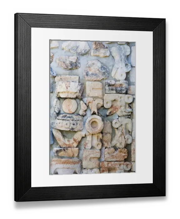 Framed Print : North America, Mexico, Yucatan, Uxmal. Uxmal, a large pre-Columbian ruined city Framed Print : North America, Mexico, Yucatan, Uxmal. Uxmal, a large pre-Columbian ruined city