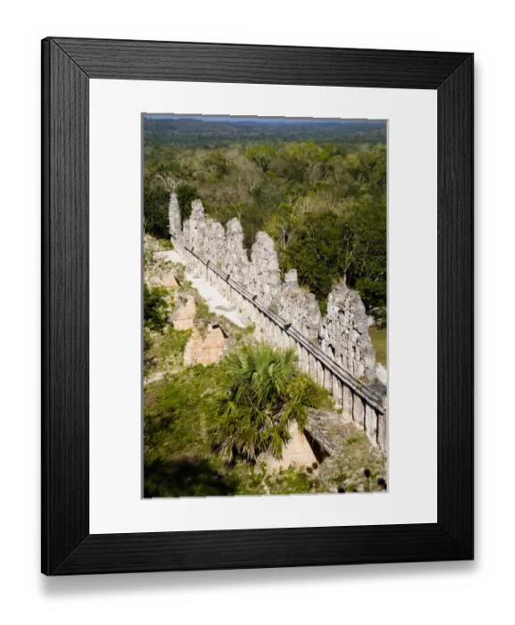 Framed Print : North America, Mexico, Yucatan, Uxmal. Uxmal, a large pre-Columbian ruined city Framed Print : North America, Mexico, Yucatan, Uxmal. Uxmal, a large pre-Columbian ruined city