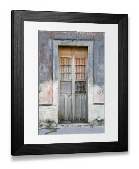 Framed Print : North America, Mexico, Yucatan, Merida. Colorful doors of Merida Framed Print : North America, Mexico, Yucatan, Merida. Colorful doors of Merida