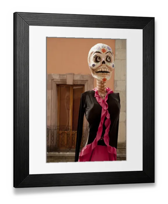 Framed Print : North America, Mexico, Oaxaca Province, Oaxaca, elegant skeleton, Day of the Dead Framed Print : North America, Mexico, Oaxaca Province, Oaxaca, elegant skeleton, Day of the Dead