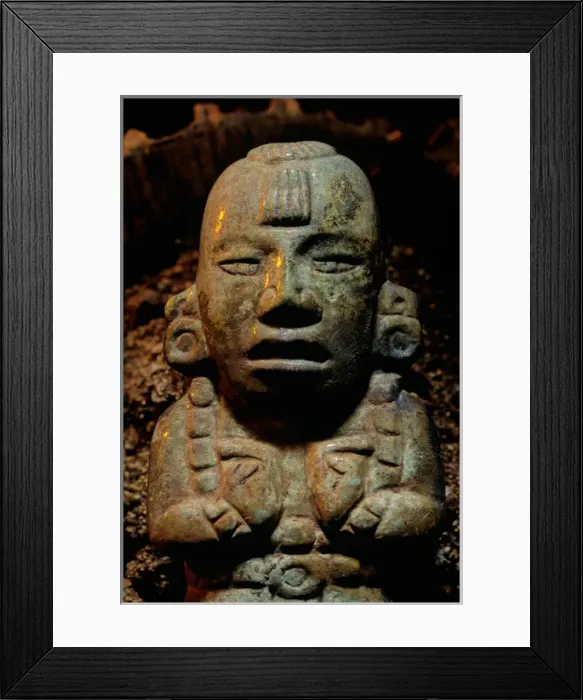 Framed Print : KLG, Royal, Maya, Tomb II Framed Print : KLG, Royal, Maya, Tomb II