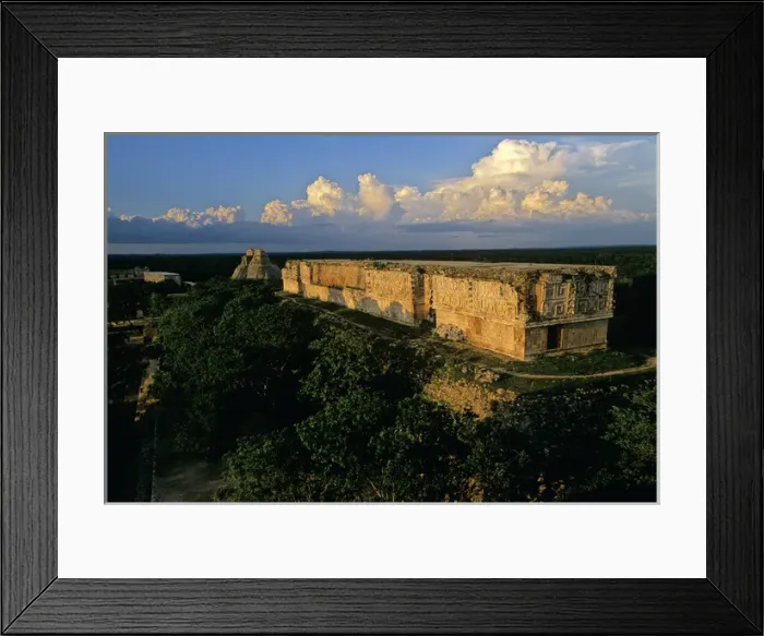 Framed Print : Pyramid; Maya; Uxmal; Tourist; Mexico Framed Print : Pyramid; Maya; Uxmal; Tourist; Mexico