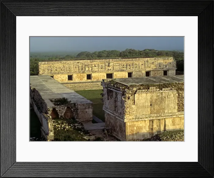 Framed Print : Uxmal, Maya, Mexico Framed Print : Uxmal, Maya, Mexico