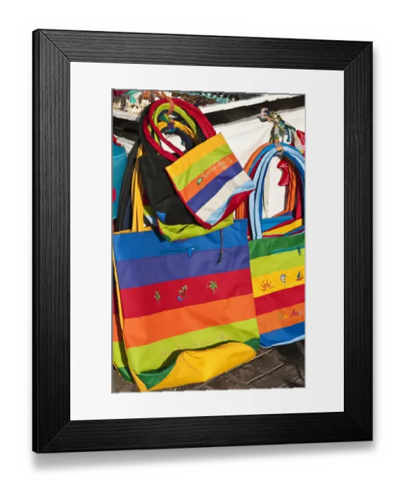 Framed Print : Mexico, Cozumel. Souvenirs in Isla de Cozumel (Cozumel Island)