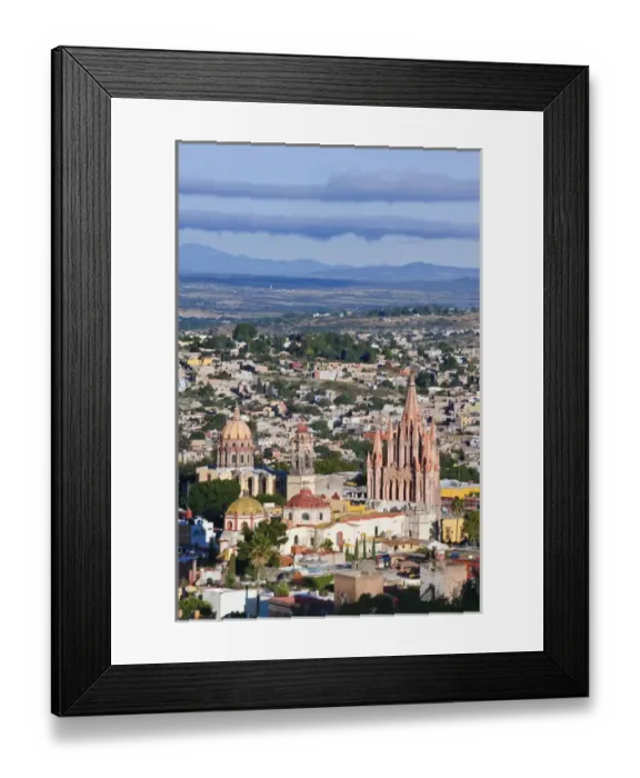 Framed Print : Mexico, Guanajuato, San Miguel de Allende Framed Print : Mexico, Guanajuato, San Miguel de Allende