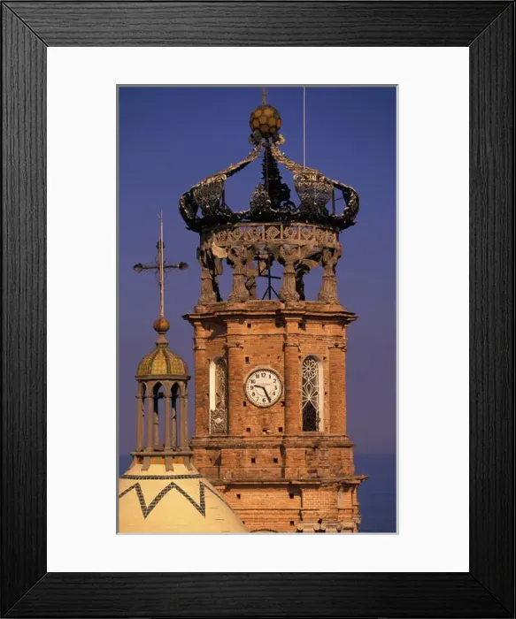 Framed Print : 06. Mexico, Puerto Vallarta. Templo de Guadalupe Church Framed Print : 06. Mexico, Puerto Vallarta. Templo de Guadalupe Church