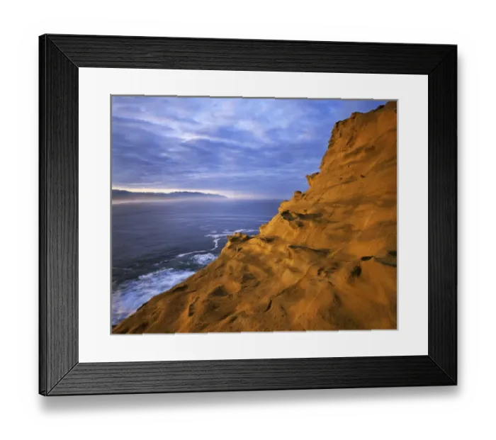 Framed Print : USA, Oregon, Oregon Coast near Lincoln City, Cape Kiwanda State Natural Area, Rock Framed Print : USA, Oregon, Oregon Coast near Lincoln City, Cape Kiwanda State Natural Area, Rock