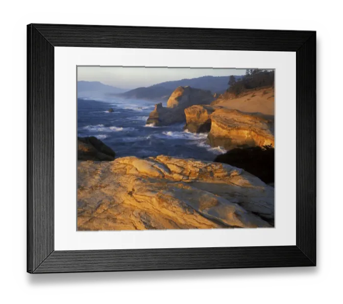 Framed Print : USA, Oregon, Three Capes Scenic Route, Cape Kiwanda State Natural Area, Sandstone Framed Print : USA, Oregon, Three Capes Scenic Route, Cape Kiwanda State Natural Area, Sandstone