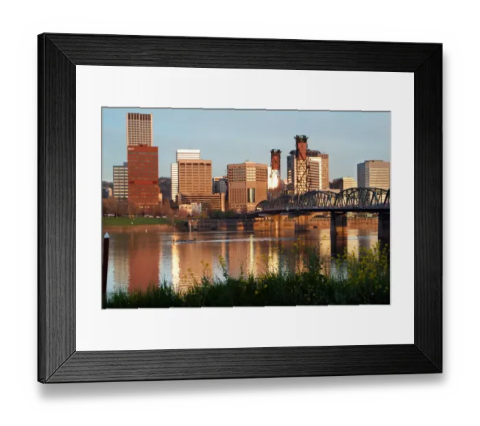 Framed Print : USA, Oregon, Portland, Rowers on the Willamette river, with morning sun shining Framed Print : USA, Oregon, Portland, Rowers on the Willamette river, with morning sun shining