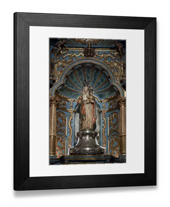 Framed Print : South America, Peru, Historic Centre of Lima. A statue of Mary holding the baby Jesus Framed Print : South America, Peru, Historic Centre of Lima. A statue of Mary holding the baby Jesus