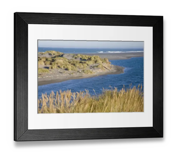 Framed Print : OR, Oregon Coast, Pistol River, at the ocean