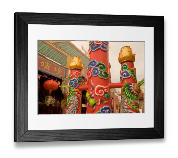 Framed Print : Thailand, Dragon incense at the Buddhist Chinese Shrine Framed Print : Thailand, Dragon incense at the Buddhist Chinese Shrine