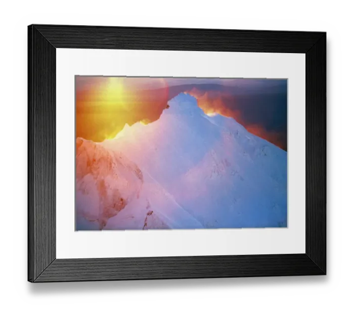 Framed Print : USA, Oregon, Mt Jefferson. Early morning aerial of Mt. Jefferson in the Oregon Cascades Framed Print : USA, Oregon, Mt Jefferson. Early morning aerial of Mt. Jefferson in the Oregon Cascades