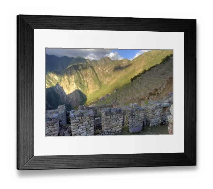 Framed Print : Machu Picchu, ancient ruins, UNESCO world heritage site, Peru, South America Framed Print : Machu Picchu, ancient ruins, UNESCO world heritage site, Peru, South America