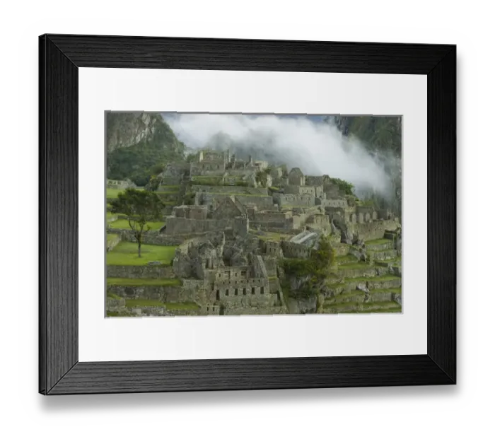 Framed Print : Machu Picchu, ruins of Inca city, Peru, South America Framed Print : Machu Picchu, ruins of Inca city, Peru, South America