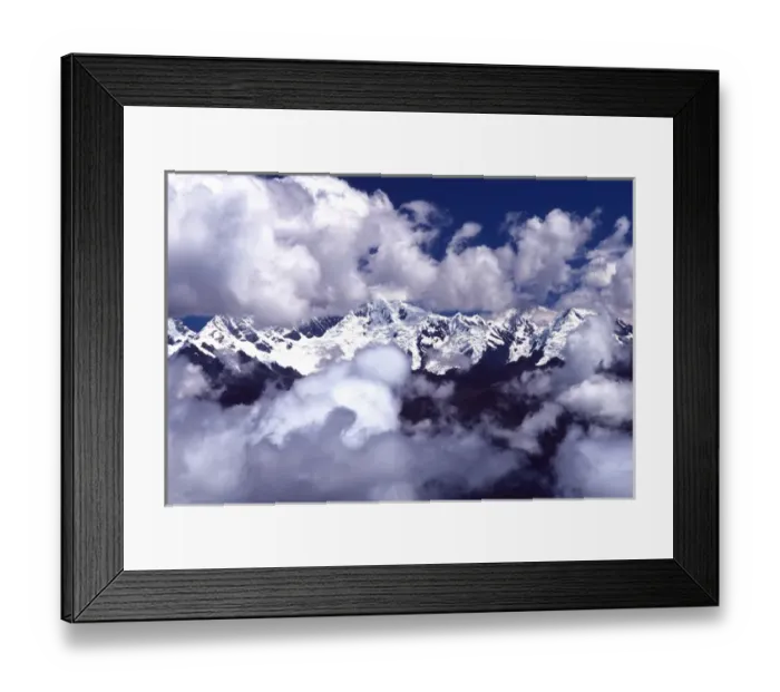 Framed Print : South America, Peru, view of Andes from the Inca Trail Framed Print : South America, Peru, view of Andes from the Inca Trail