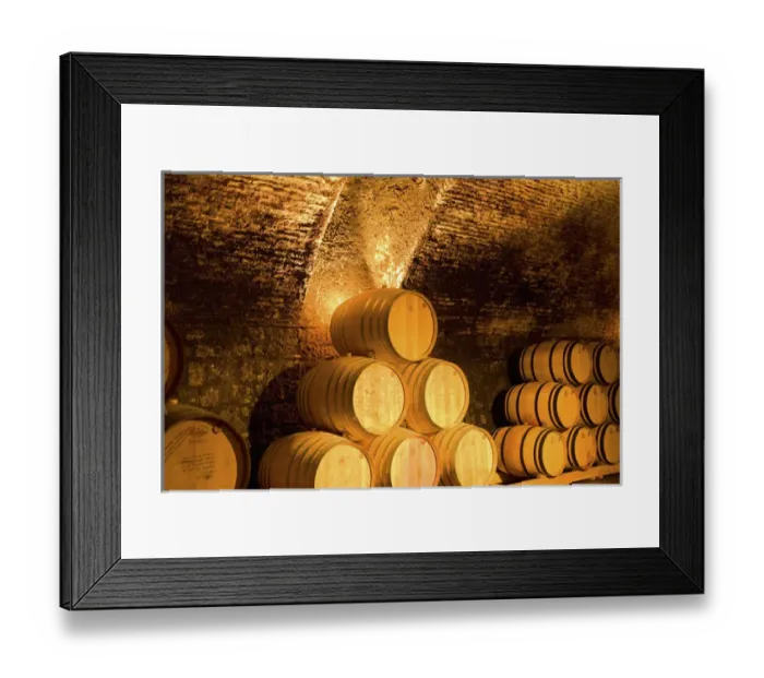 Framed Print : 19th Century Wine Cellar, Juanico Winery, Uruguays largest and most award-winning