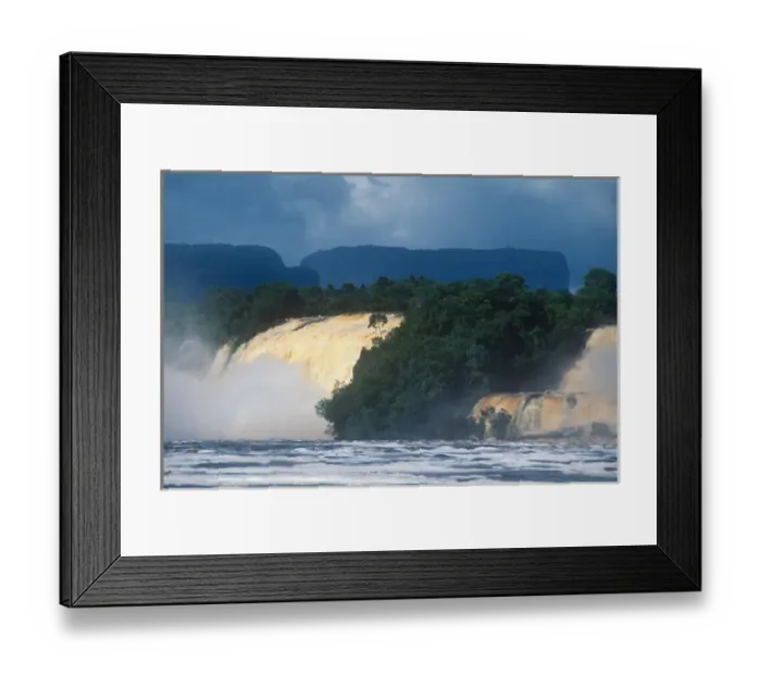 Framed Print : Venezuela, Angel Falls, Canaima National Park Framed Print : Venezuela, Angel Falls, Canaima National Park