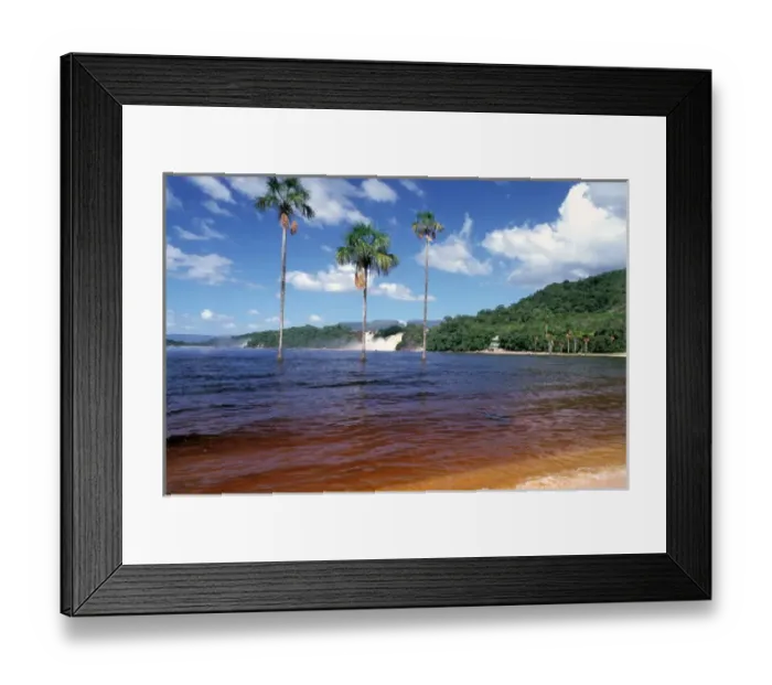Framed Print : South America, Venezuela, Gran Sabana. Canaima Framed Print : South America, Venezuela, Gran Sabana. Canaima