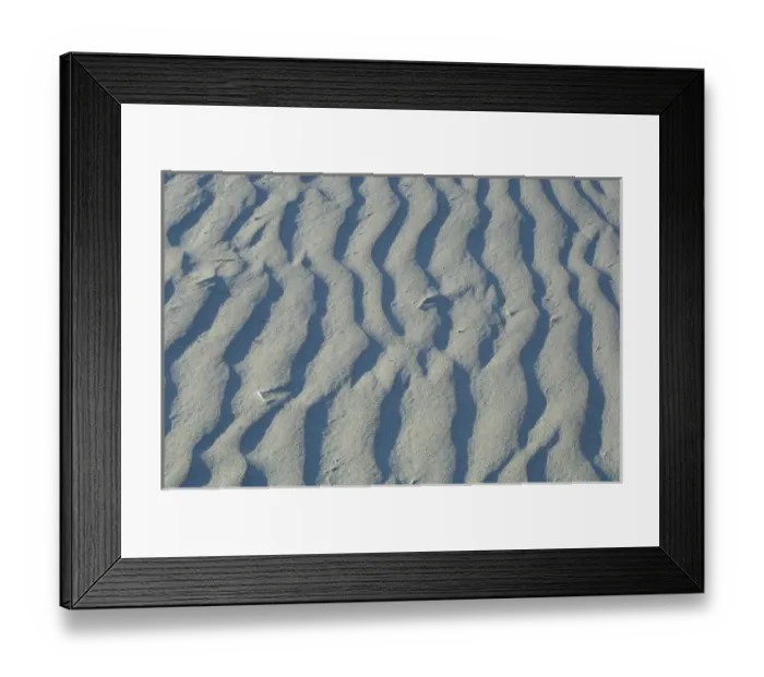Framed Print : United States; South Carolina; Charleston; Folly Island, closeup of shadows and patterns