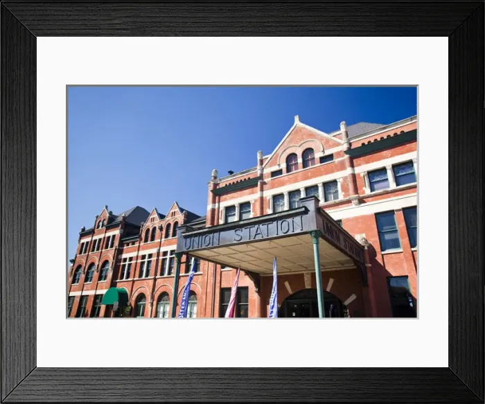 Framed Print : USA, Alabama, Montgomery. Historic Union Station