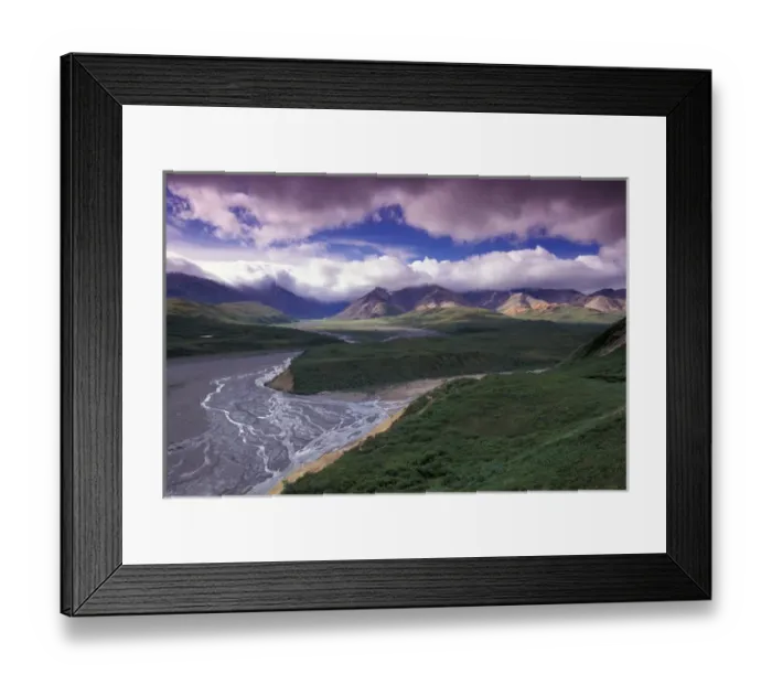 Framed Print : North America, USA, Alaska, Denali NP Polychrome pass Framed Print : North America, USA, Alaska, Denali NP Polychrome pass