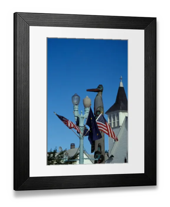 Framed Print : Alaska, Ketchikan Framed Print : Alaska, Ketchikan