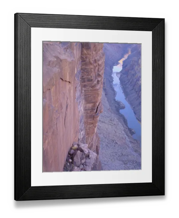 Framed Print : USA, Arizona, Colorado River from Tuweep Overlook, Grand Canyon National Park