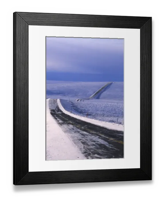 Framed Print : NA, USA, Alaska, Arctic Coastal Plain James Dalton Highway (Haulroad) stretches Framed Print : NA, USA, Alaska, Arctic Coastal Plain James Dalton Highway (Haulroad) stretches