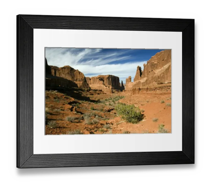 Framed Print : Arches National Park, Utah, Park Avenue Framed Print : Arches National Park, Utah, Park Avenue