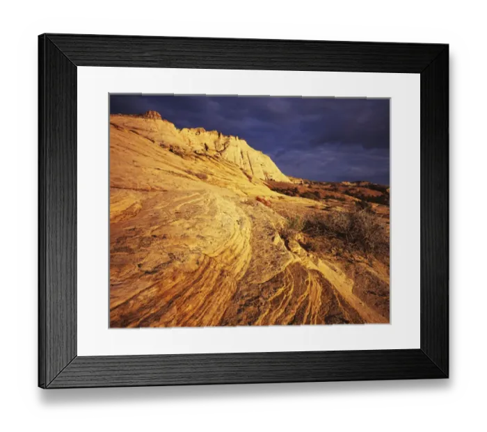Framed Print : USA, Utah, Grand Staircase-Escalante National Monument, Sandstone